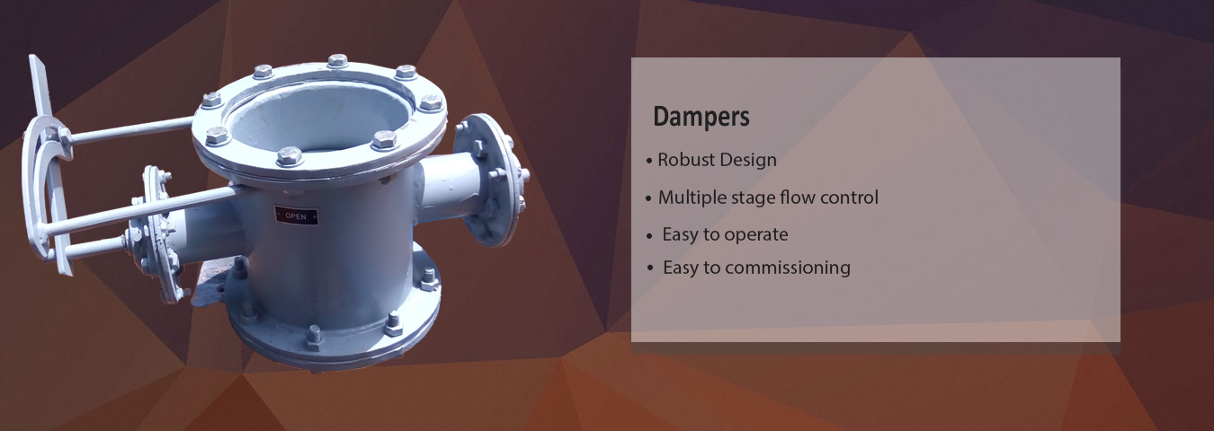 Multiple Bellows, Double Bellows, Butterfly Dampers, On Round Dampers